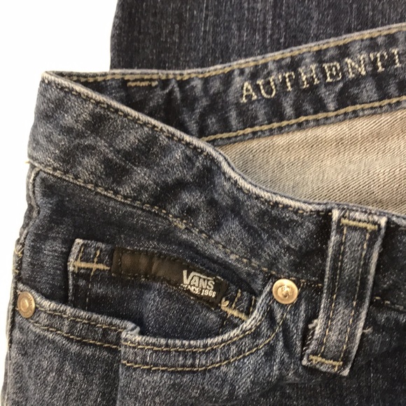 Vans Blue Denim Jeans Size 28 - Picture 9 of 11